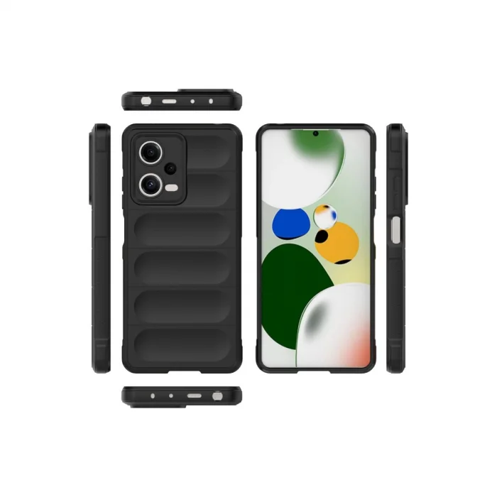 BUĞZ Xiaomi Poco X5 5g Kılıf Optimum Silikon - Siyah