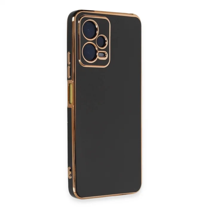 BUĞZ Xiaomi Poco X5 5g Kılıf Volet Silikon - Siyah