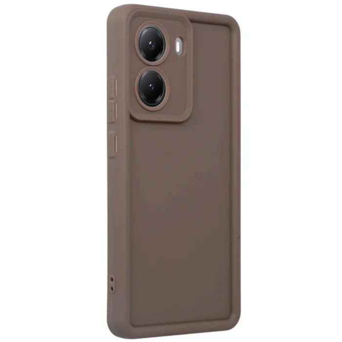 BUĞZ Xiaomi Poco X7 Pro Viera Silikon - Kahverengi