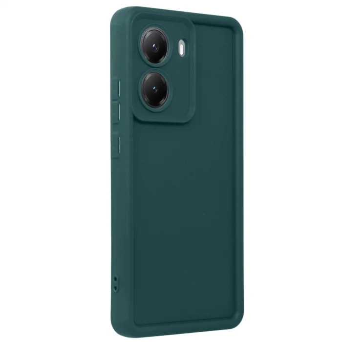 BUĞZ Xiaomi Poco X7 Pro Viera Silikon - Koyu Yeşil