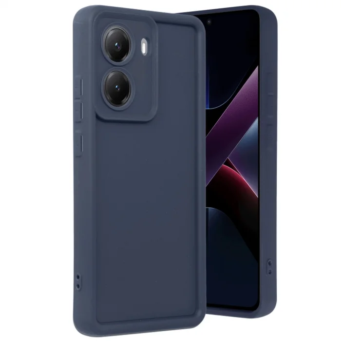 BUĞZ Xiaomi Poco X7 Pro Viera Silikon - Lacivert