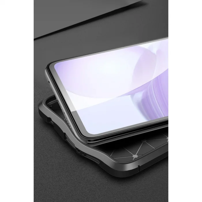 BUĞZ Xiaomi Pocophone X3 Kılıf Auto Focus Kapak - Kırmızı