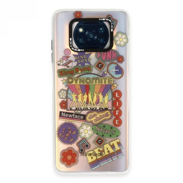 BUĞZ Xiaomi Pocophone X3 Kılıf Estoril Desenli Kapak - Estoril - 14