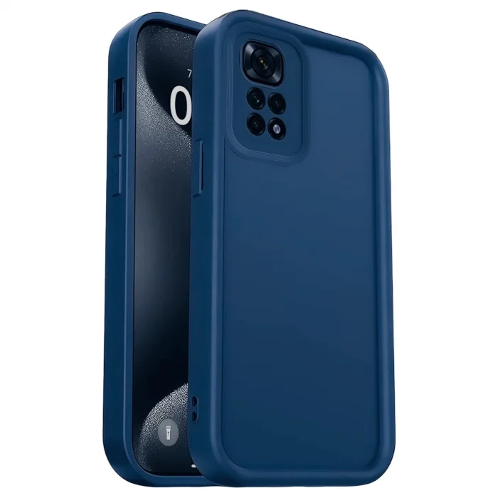 BUĞZ Xiaomi Redmi 10 2022 Kılıf Viera Silikon - Lacivert