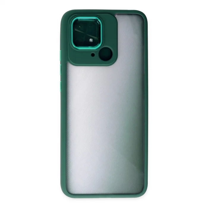 BUĞZ Xiaomi Redmi 10c Kılıf Dora Kapak - Haki Yeşil