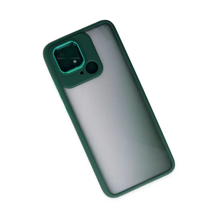 BUĞZ Xiaomi Redmi 10c Kılıf Dora Kapak - Haki Yeşil