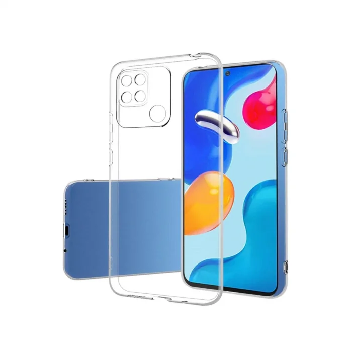 BUĞZ Xiaomi Redmi 10c Kılıf Lüx Şeffaf Silikon