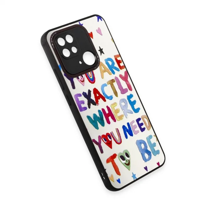 BUĞZ Xiaomi Redmi 10c Kılıf Mirror Desenli Kapak - Mirror - 10