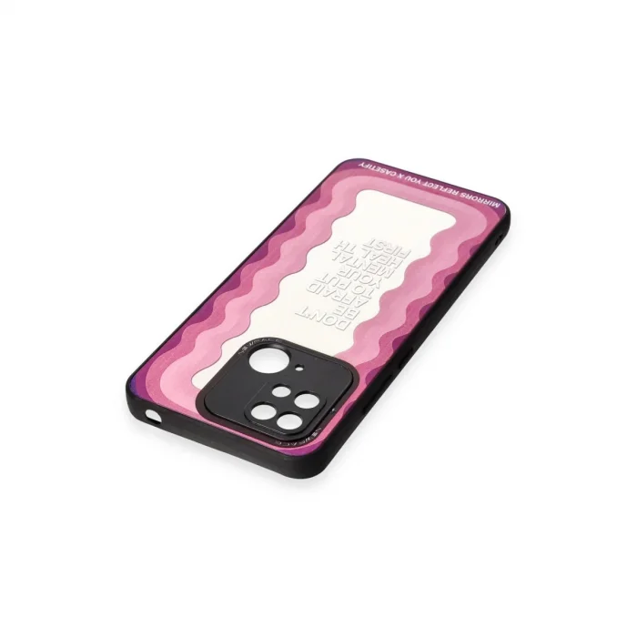 BUĞZ Xiaomi Redmi 10c Kılıf Mirror Desenli Kapak - Mirror - 11