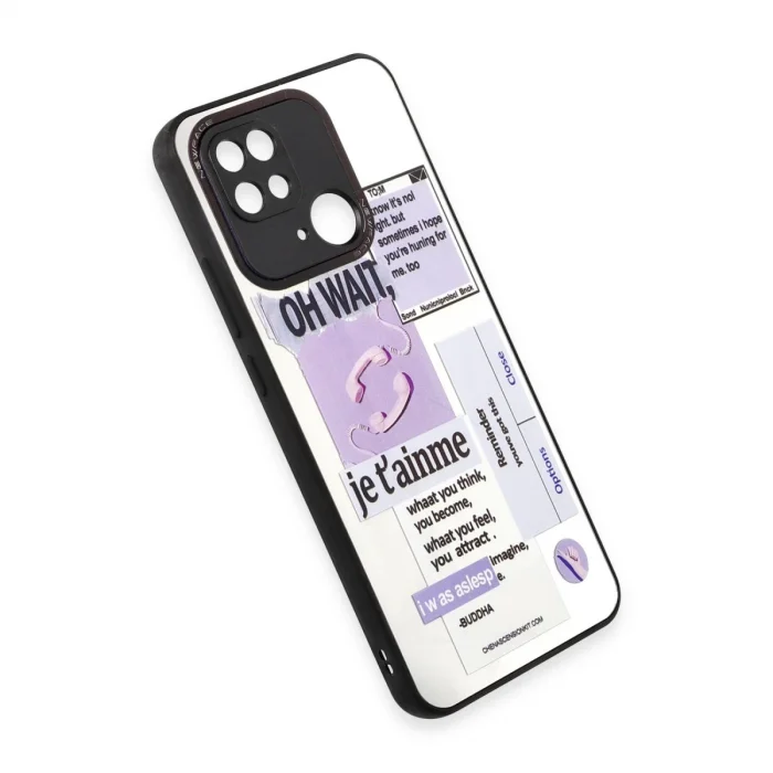 BUĞZ Xiaomi Redmi 10c Kılıf Mirror Desenli Kapak - Mirror - 4