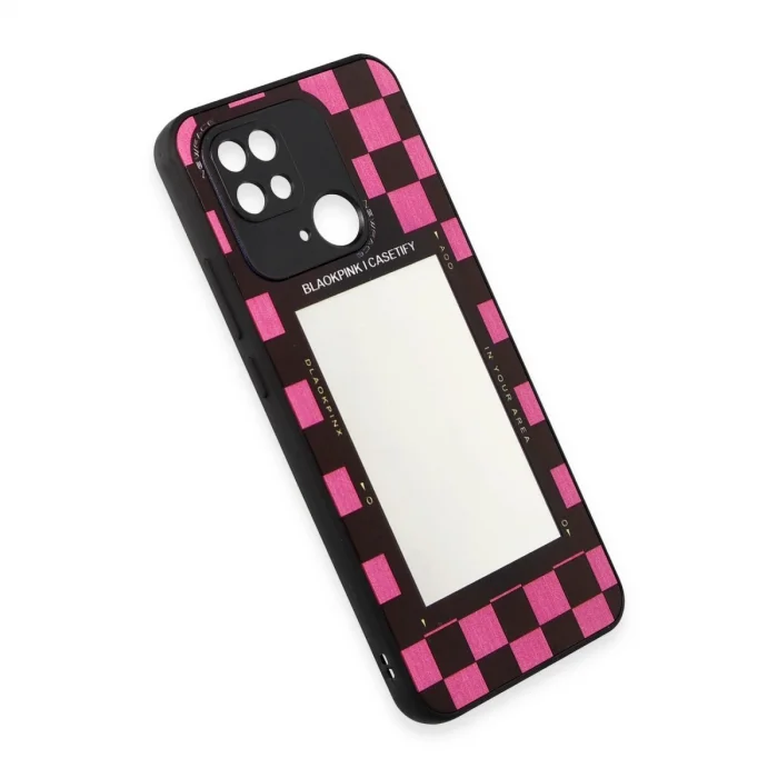 BUĞZ Xiaomi Redmi 10c Kılıf Mirror Desenli Kapak - Mirror - 8