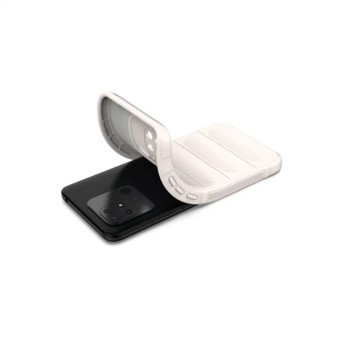 BUĞZ Xiaomi Redmi 10c Kılıf Optimum Silikon - Krem