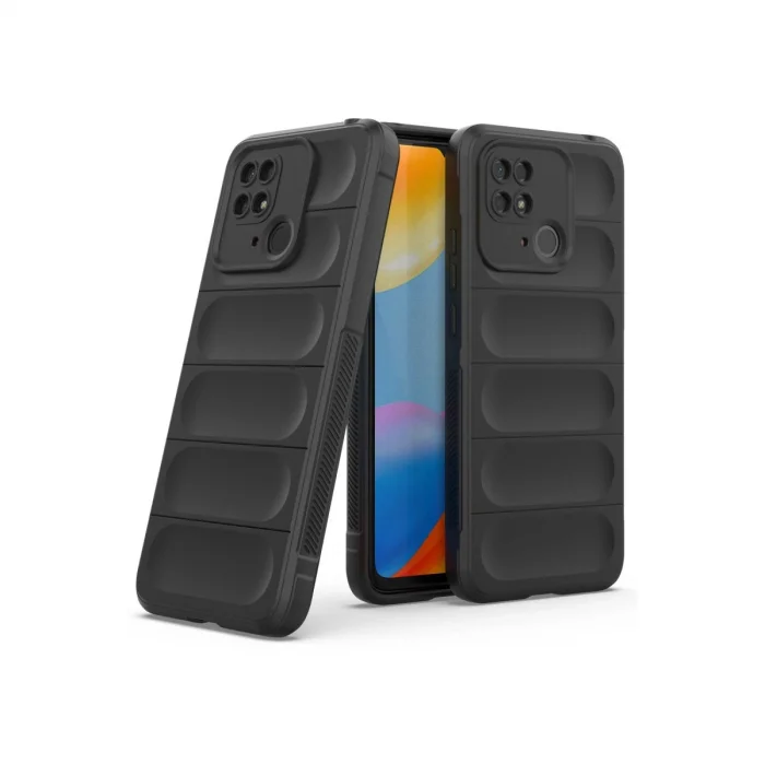 BUĞZ Xiaomi Redmi 10c Kılıf Optimum Silikon - Siyah