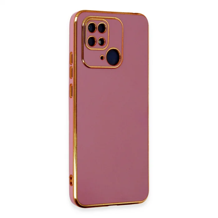 BUĞZ Xiaomi Redmi 10c Kılıf Volet Silikon - Kırmızı