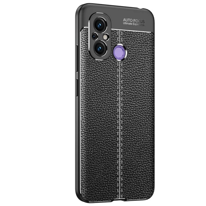 BUĞZ Xiaomi Redmi 12c Kılıf Auto Focus Kapak - Siyah