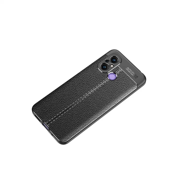 BUĞZ Xiaomi Redmi 12c Kılıf Auto Focus Kapak - Siyah