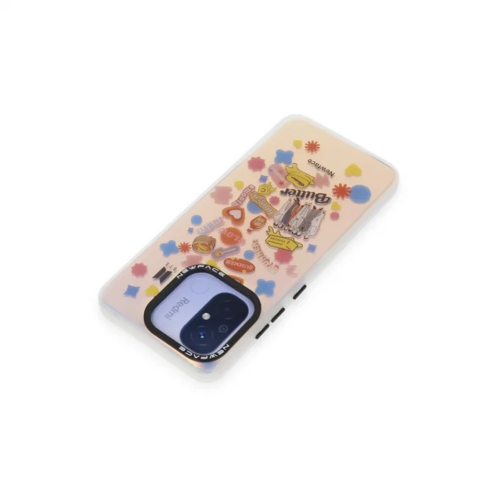 BUĞZ Xiaomi Redmi 12c Kılıf Estoril Desenli Kapak - Estoril - 16