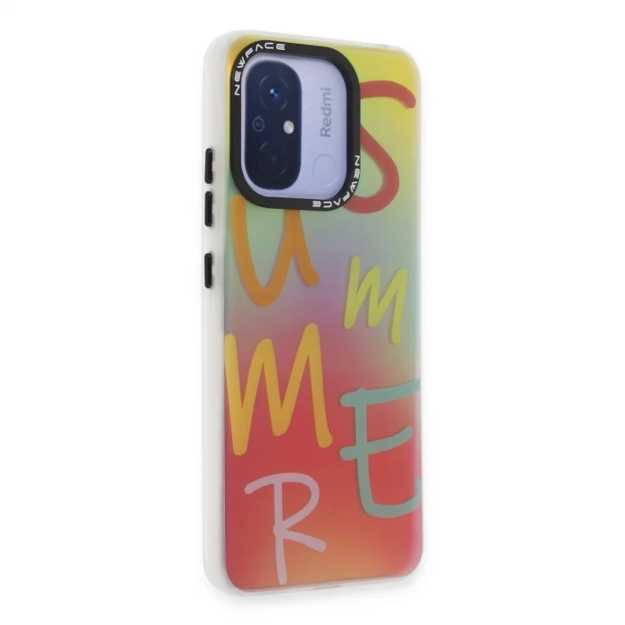 BUĞZ Xiaomi Redmi 12c Kılıf Estoril Desenli Kapak - Estoril - 3