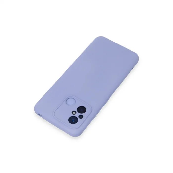 BUĞZ Xiaomi Redmi 12c Kılıf Nano İçi Kadife Silikon - Lila