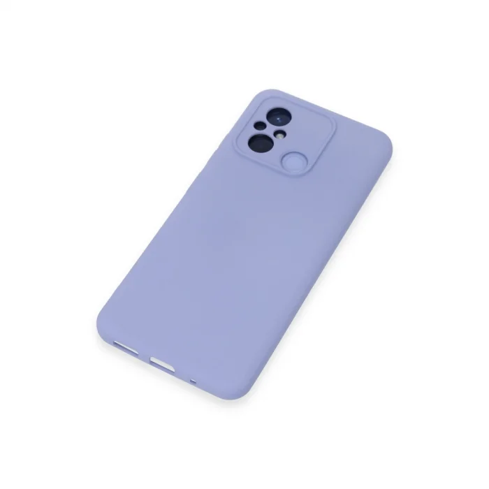 BUĞZ Xiaomi Redmi 12c Kılıf Nano İçi Kadife Silikon - Lila