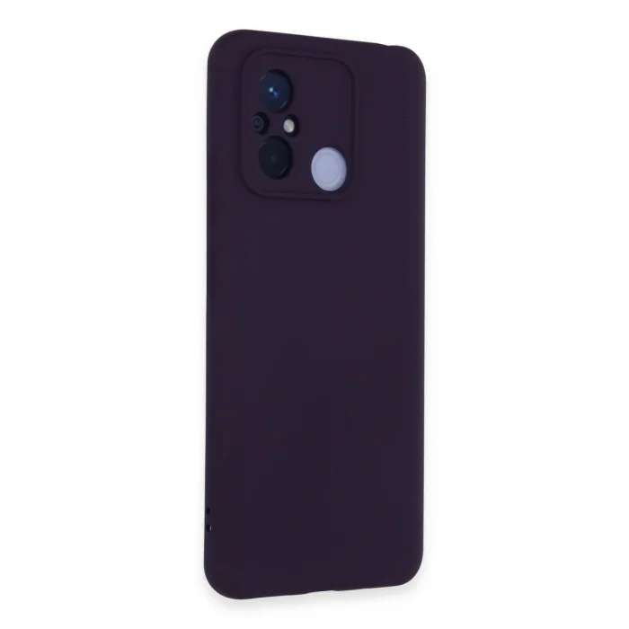 BUĞZ Xiaomi Redmi 12c Kılıf Nano İçi Kadife Silikon - Mor