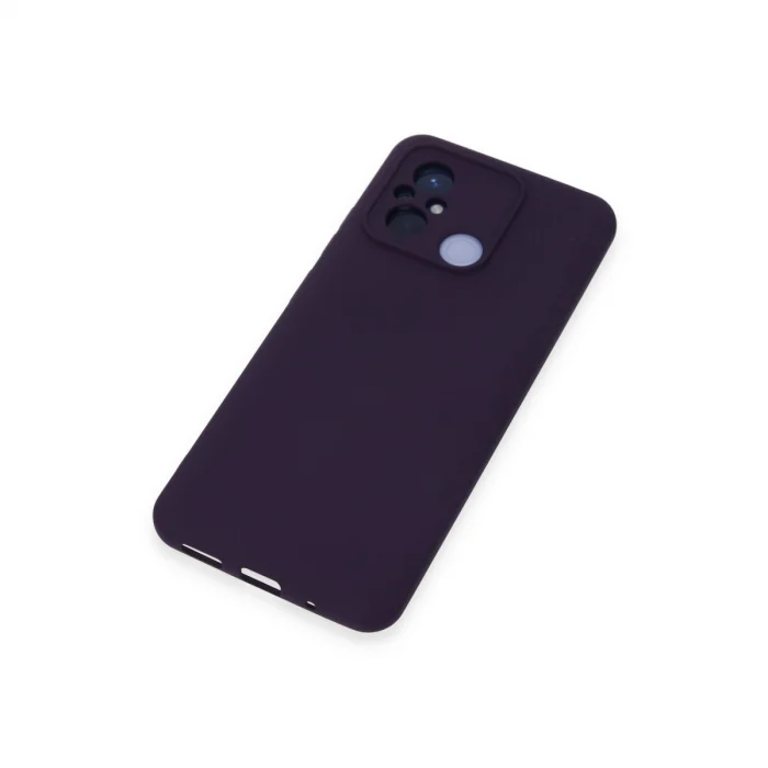 BUĞZ Xiaomi Redmi 12c Kılıf Nano İçi Kadife Silikon - Mor