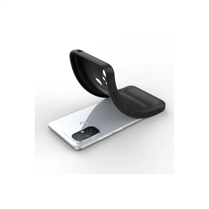 BUĞZ Xiaomi Redmi 12c Kılıf Optimum Silikon - Siyah