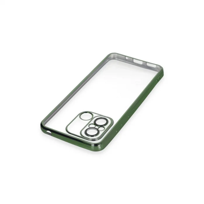 BUĞZ Xiaomi Redmi 12c Kılıf Razer Lensli Silikon - Yeşil