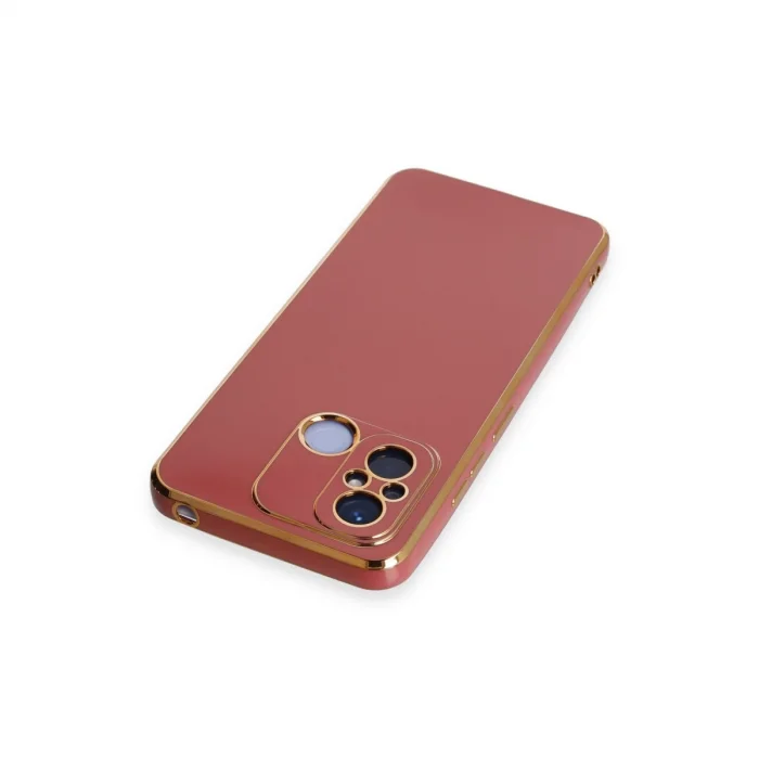 BUĞZ Xiaomi Redmi 12c Kılıf Volet Silikon - Kırmızı