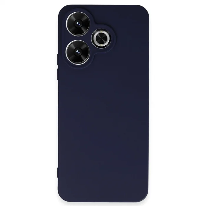 BUĞZ Xiaomi Redmi 13 4g Kılıf First Silikon - Lacivert