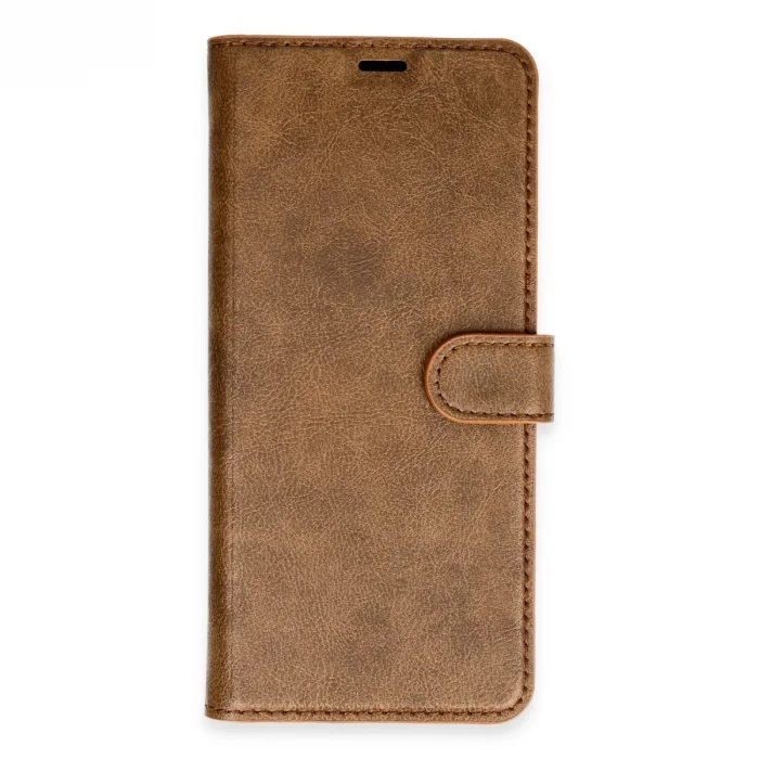 BUĞZ Xiaomi Redmi 13 4g Kılıf Trend S Plus Kapaklı Kılıf - Taba