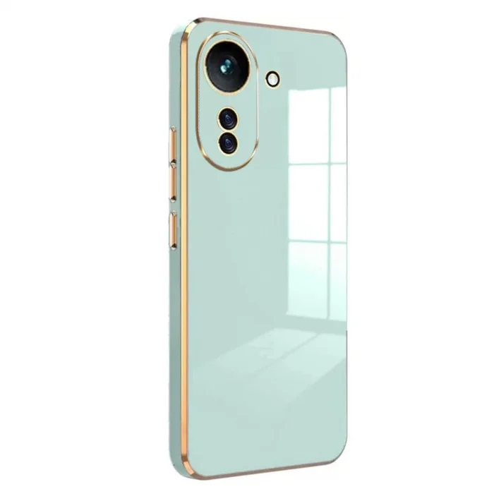 BUĞZ Xiaomi Redmi 13c Kılıf Volet Silikon - Açık Yeşil