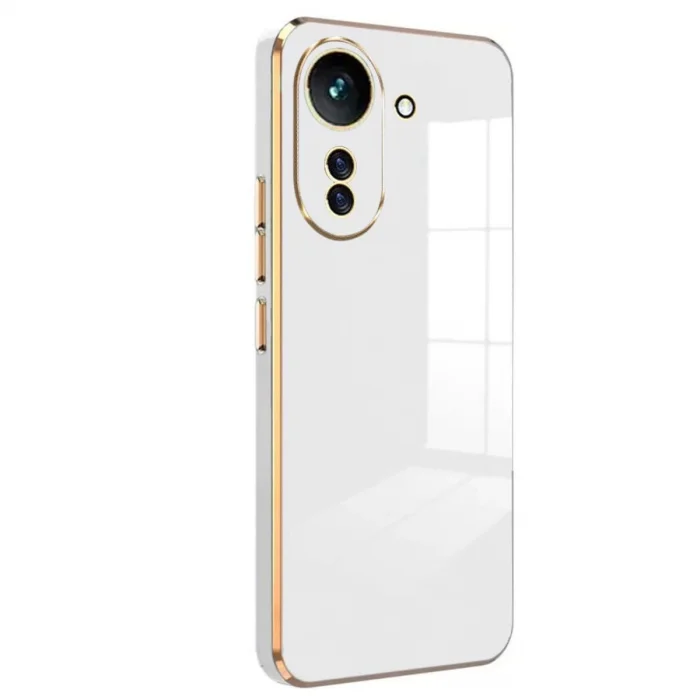 BUĞZ Xiaomi Redmi 13c Kılıf Volet Silikon - Beyaz