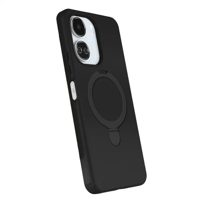 BUĞZ Xiaomi Redmi 13c Regal Magsafe Standlı Kapak - Siyah