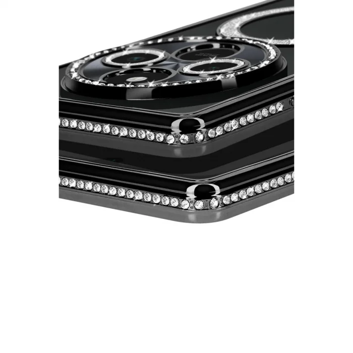 BUĞZ Xiaomi Redmi 14c Joke Simli Magneticsafe Kılıf - Siyah