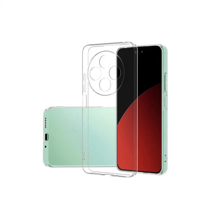 BUĞZ Xiaomi Redmi 14c Kılıf Lüx Şeffaf Silikon
