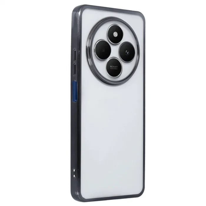 BUĞZ Xiaomi Redmi 14c Kılıf Razer Lensli Silikon - Siyah