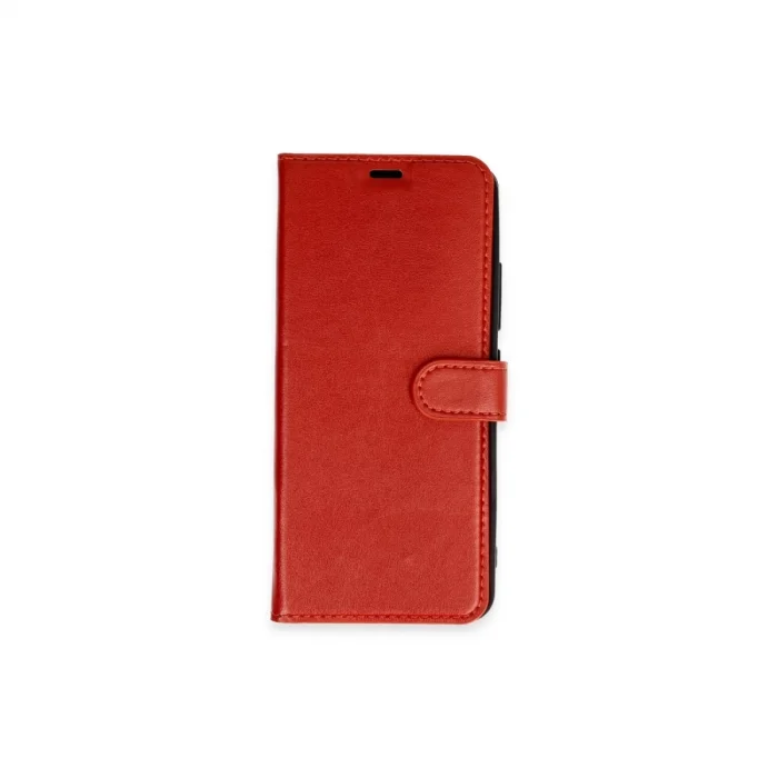 BUĞZ Xiaomi Redmi 14c Kılıf Trend S Plus Kapaklı Kılıf - Kırmızı