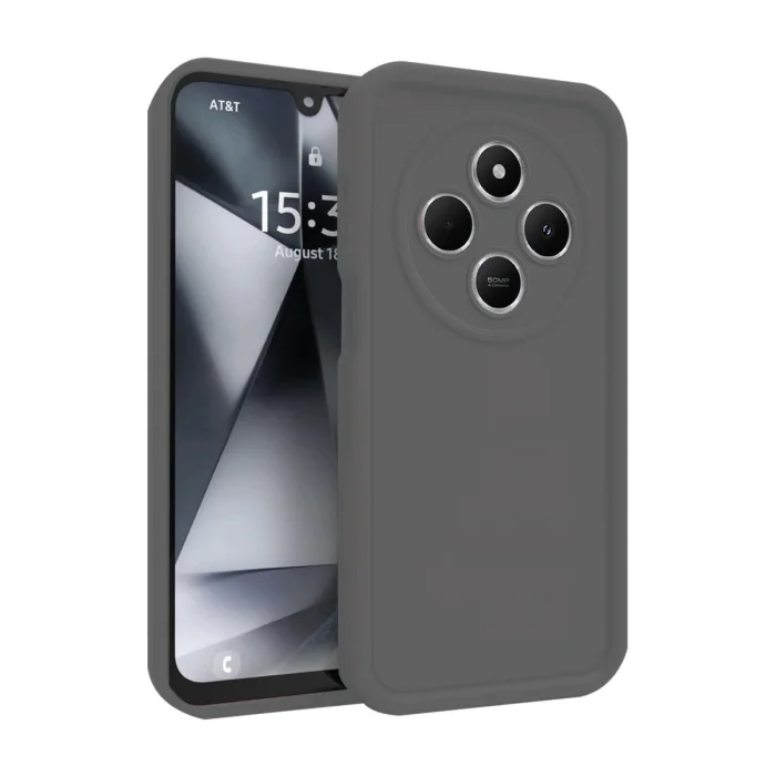 BUĞZ Xiaomi Redmi 14c Kılıf Viera Silikon - Gri
