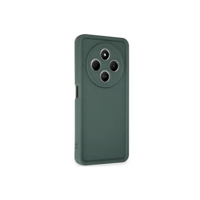 BUĞZ Xiaomi Redmi 14c Kılıf Viera Silikon - Koyu Yeşil