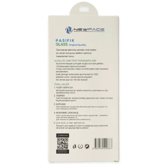 BUĞZ Xiaomi Redmi 14c Pasifik Cam Ekran Koruyucu