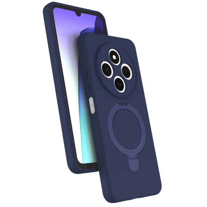 BUĞZ Xiaomi Redmi 14c Regal Magsafe Standlı Kapak - Lacivert