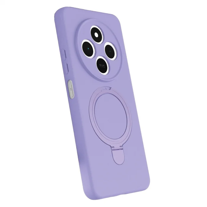 BUĞZ Xiaomi Redmi 14c Regal Magsafe Standlı Kapak - Lila