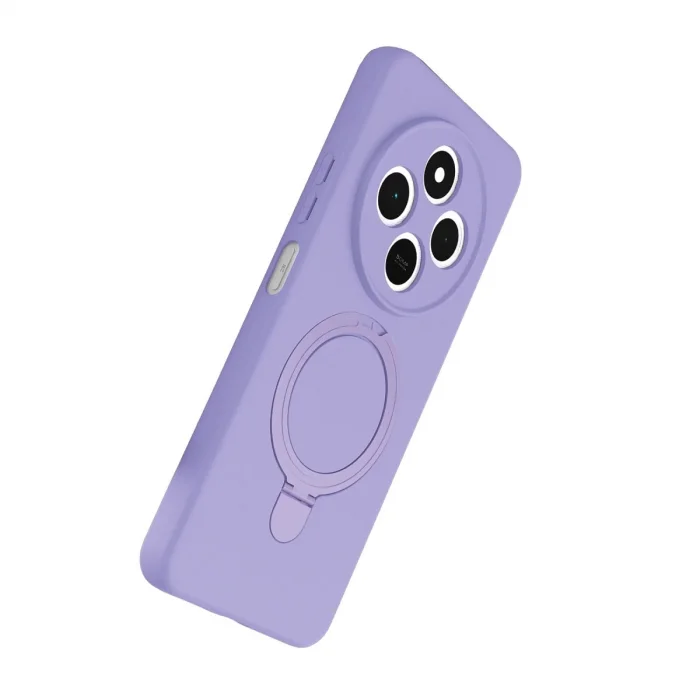 BUĞZ Xiaomi Redmi 14c Regal Magsafe Standlı Kapak - Lila