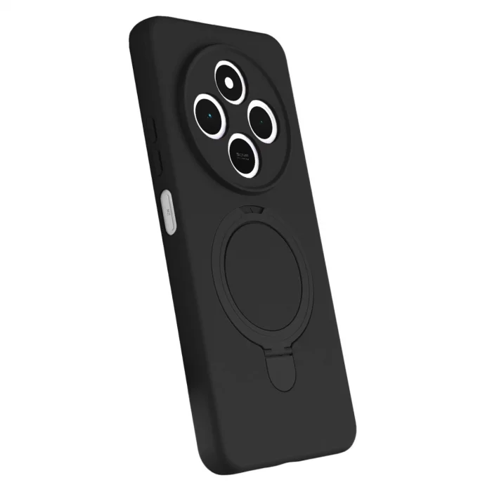 BUĞZ Xiaomi Redmi 14c Regal Magsafe Standlı Kapak - Siyah