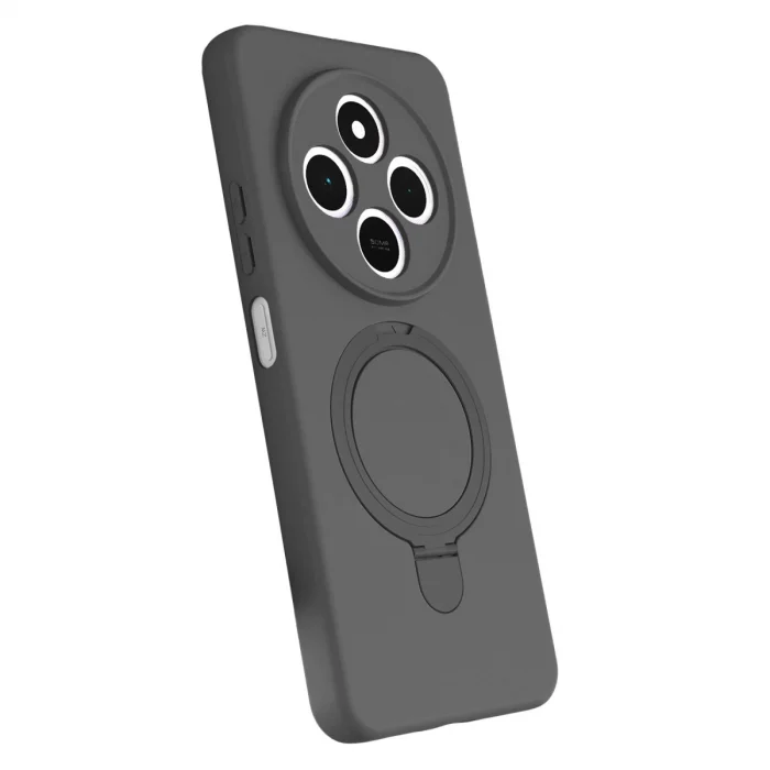 BUĞZ Xiaomi Redmi 14c Regal Magsafe Standlı Kapak - Titan Gri