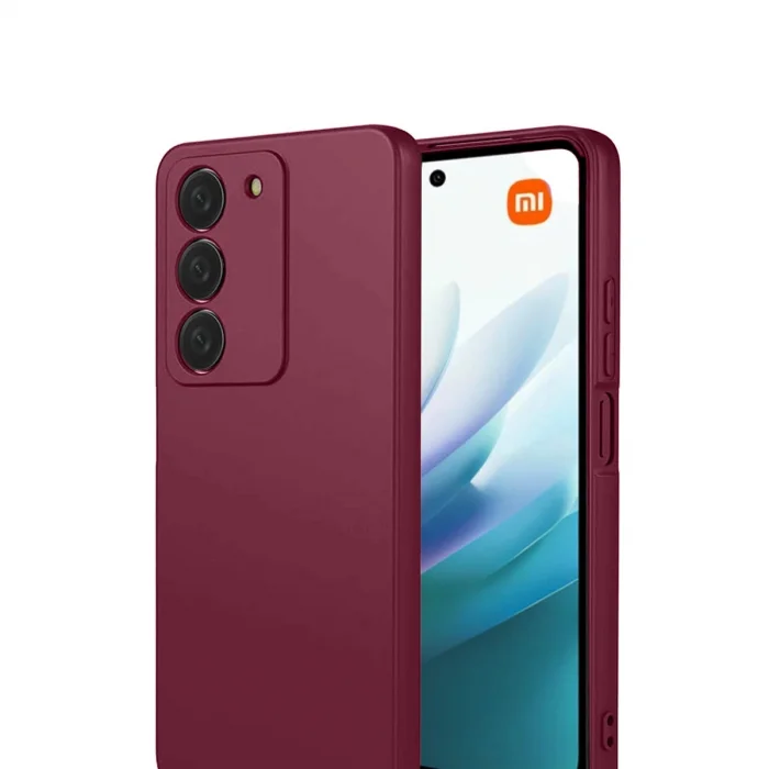 BUĞZ Xiaomi Redmi 15 4g First Silikon - Bordo