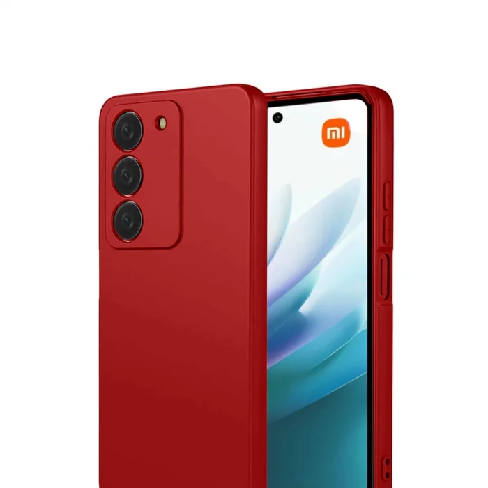 BUĞZ Xiaomi Redmi 15 4g First Silikon - Kırmızı
