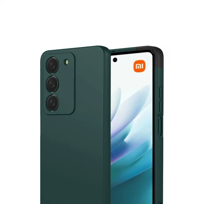 BUĞZ Xiaomi Redmi 15 4g First Silikon - Koyu Yeşil