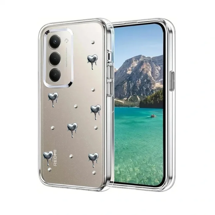 BUĞZ Xiaomi Redmi 15 4g Fiyonk Desenli Kapak - Desen 1